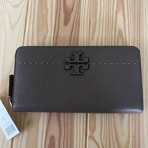 Tory Burch McGraw zip continental wallet, NWT